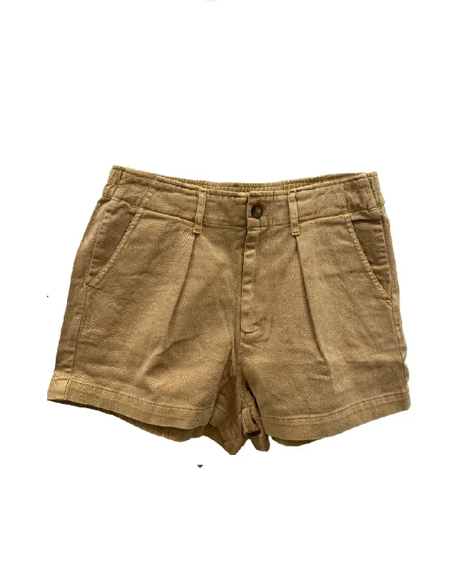 Pleated Shorts In Sand