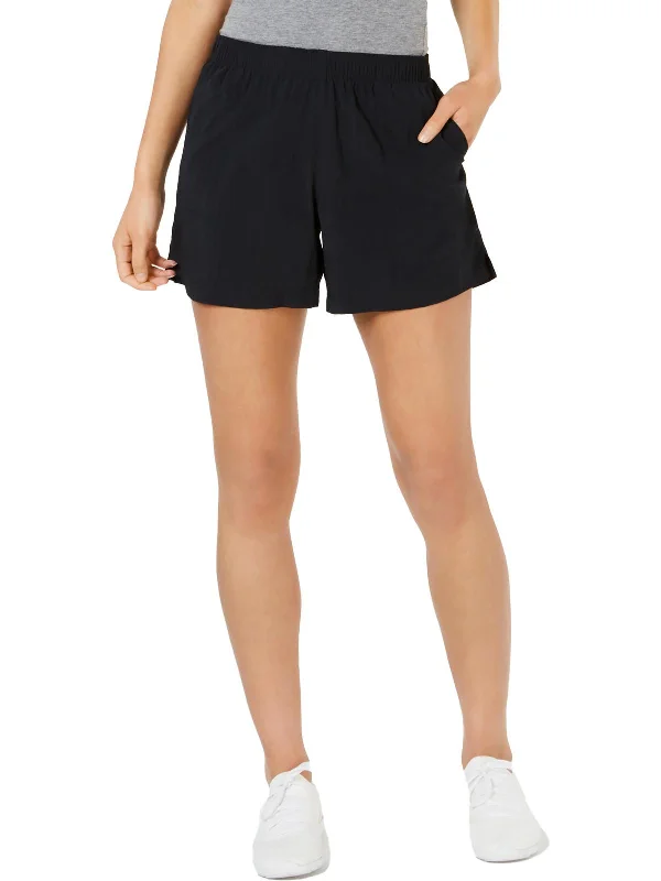 Womens Stretch Nylon Casual Shorts